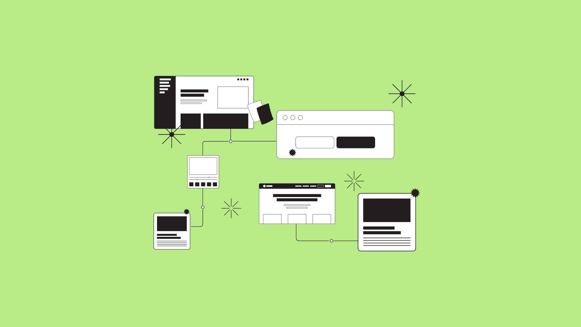 Application mapping illustration